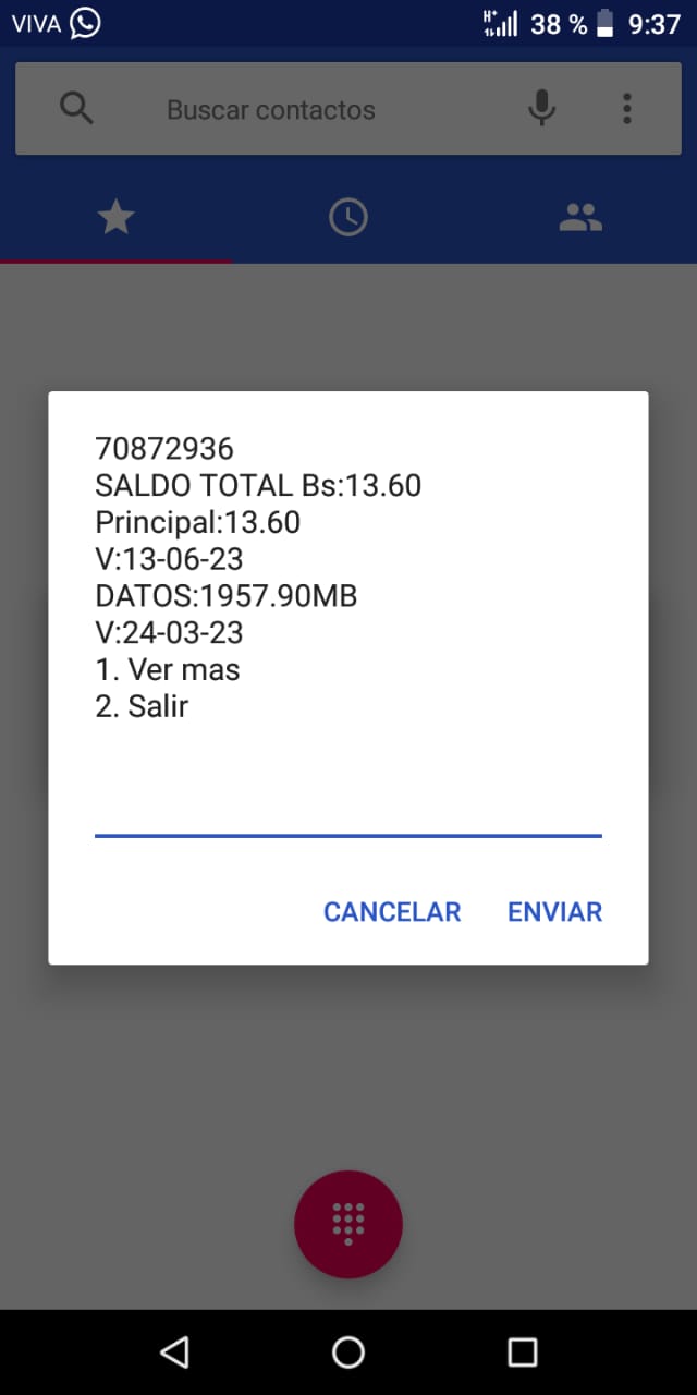 segunda prueba del dia de libre acceso